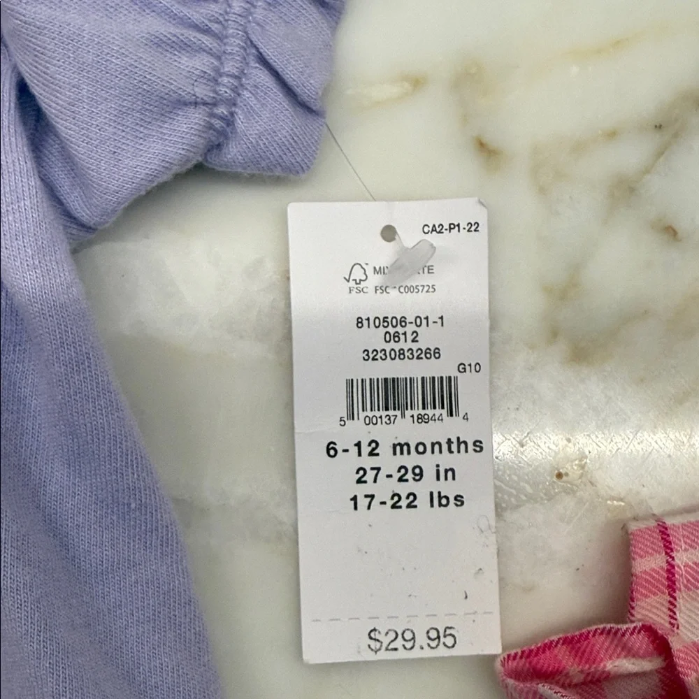 GAP Lavender Eyelet Kids Top